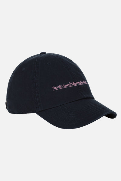 No fax given Cap, navy-rosé