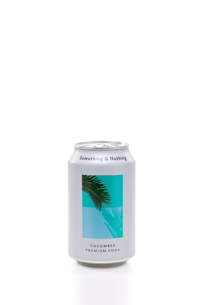 12er "Cucumber Premium Soda" inkl. Pfand, Something & Nothing