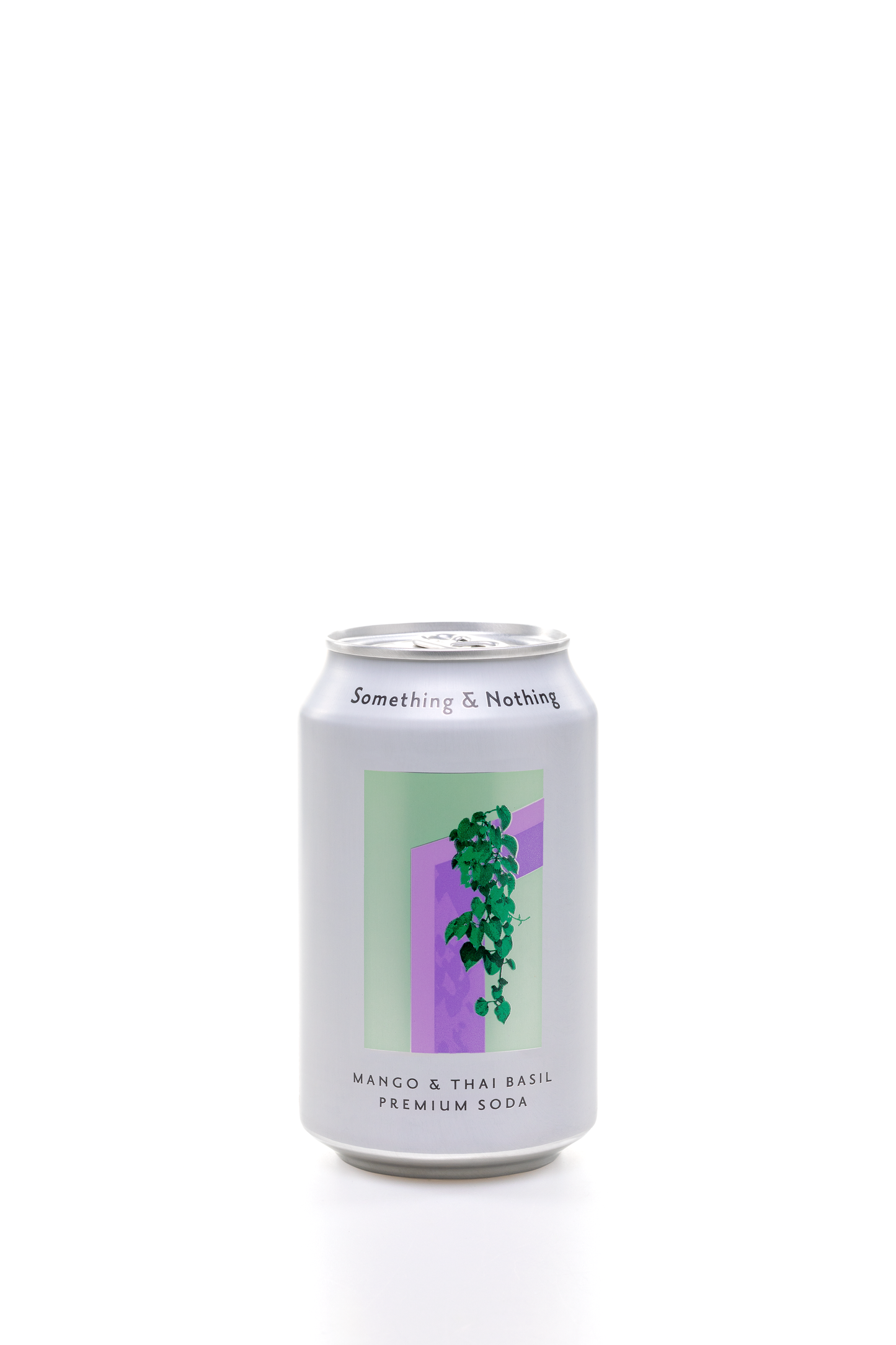 12er "Mango & Thai Basil Premium Soda" inkl. Pfand, Something & Nothing