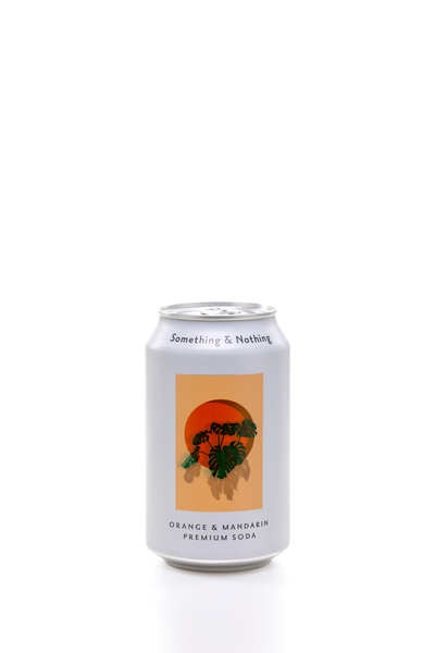 12er "Orange & Mandarin Premium Soda" inkl. Pfand, Something & Nothing