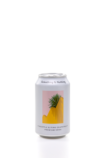 12er "Pineapple & Pink Grapefruit Premium Soda" inkl. Pfand, Something & Nothing