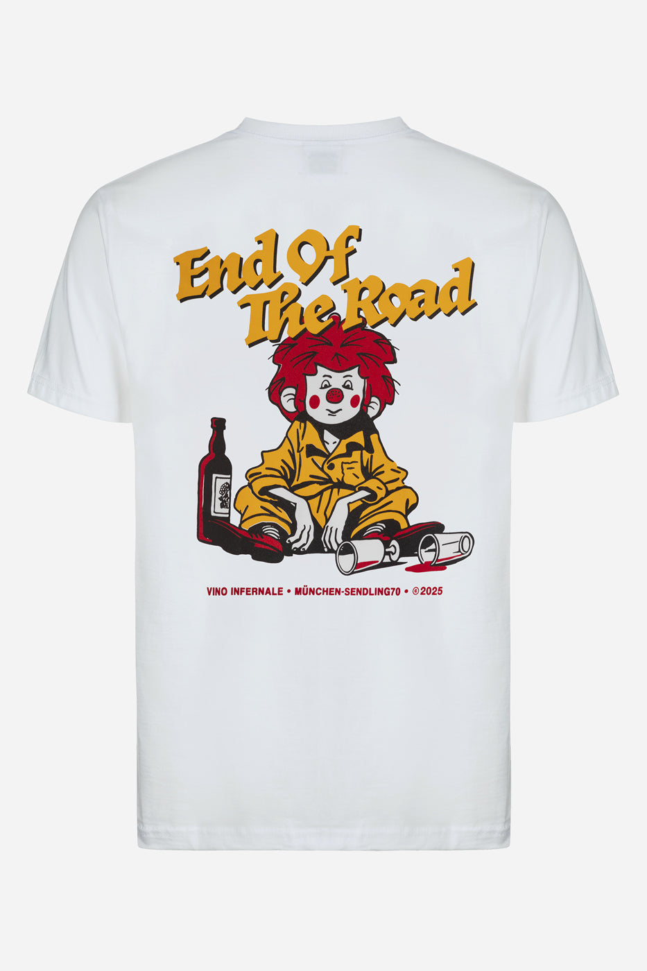 End of the Road Shirt, white