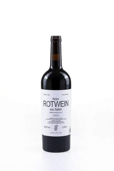 2024 - "Roter Rotwein aus Italien - Primitivo