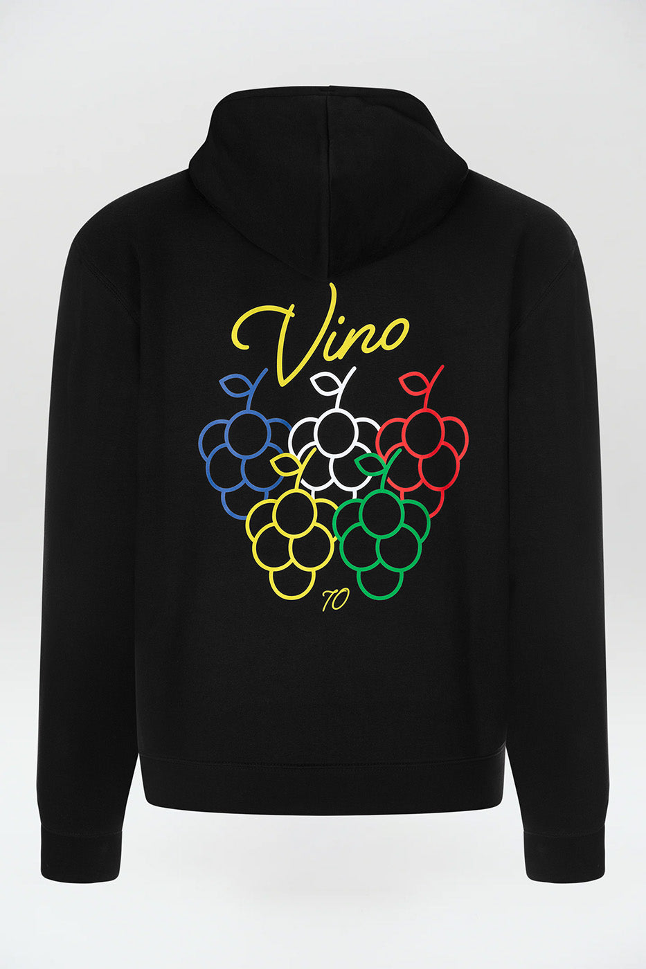 Olympic Grapes Hoodie, black