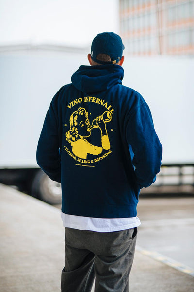ASD Hoodie, navy - Vino Infernale 